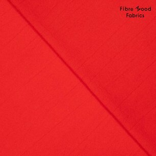 Wrap crinkle Jungle Zomerrood, viscose mix, FM 34 Wrap crinkle Jungle Zomerrood, viscose mix, FM 34