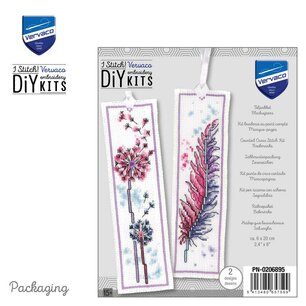 Bladwijzer kit pluim en pluisjesbloem set van 2