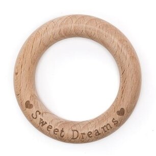 Bijtring beukenhout Sweet Dreams Bijtring beukenhout Sweet Dreams