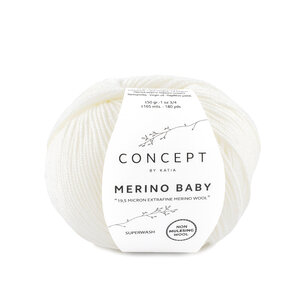 Merino Baby 001 wit 