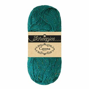 Catona Shine 401 Dark Teal Rainbow