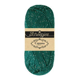 Catona Shine 401 Dark Teal Silver