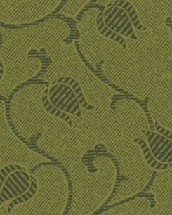 Tulip Vines Dark Green