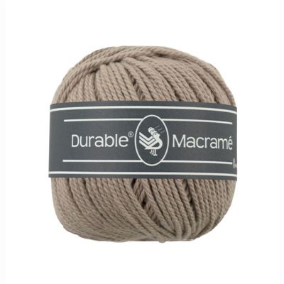 Durable Macramé 100 gram taupe