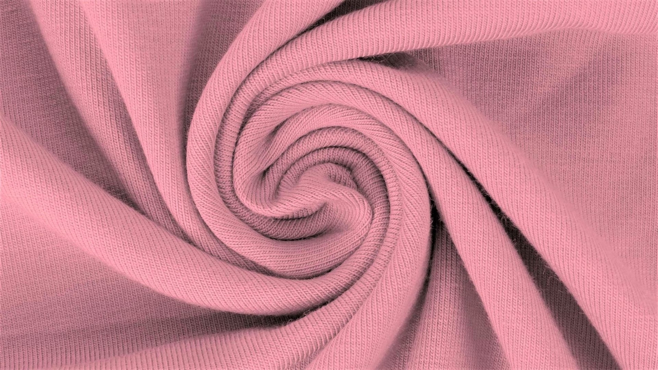 Jersey Uni oud roze