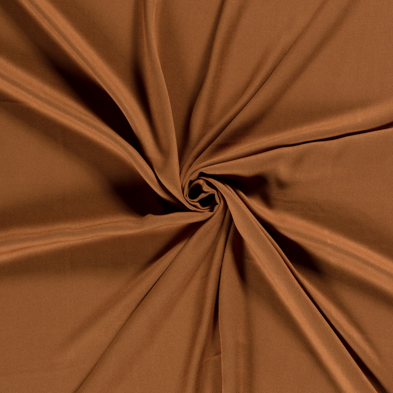 Viscose twill effen brique