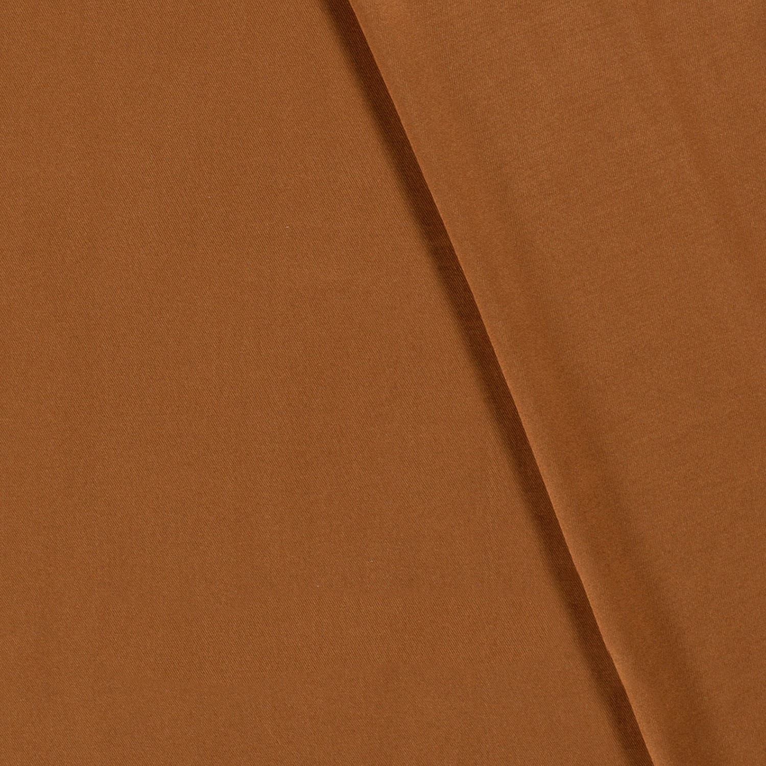 Viscose twill effen brique