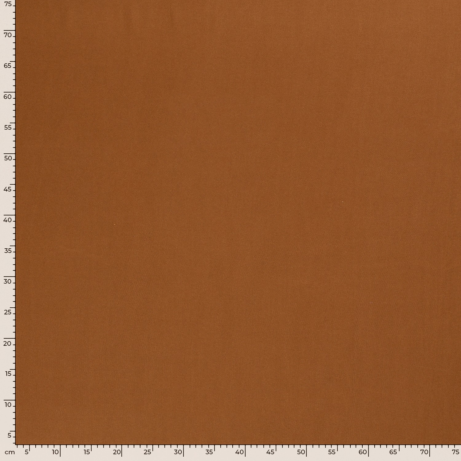 Viscose twill effen brique
