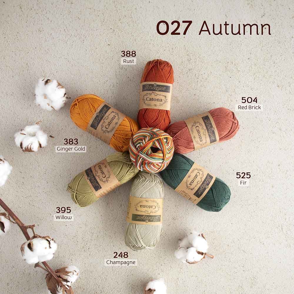 Scheepjes Catona Chroma 027 Autumn