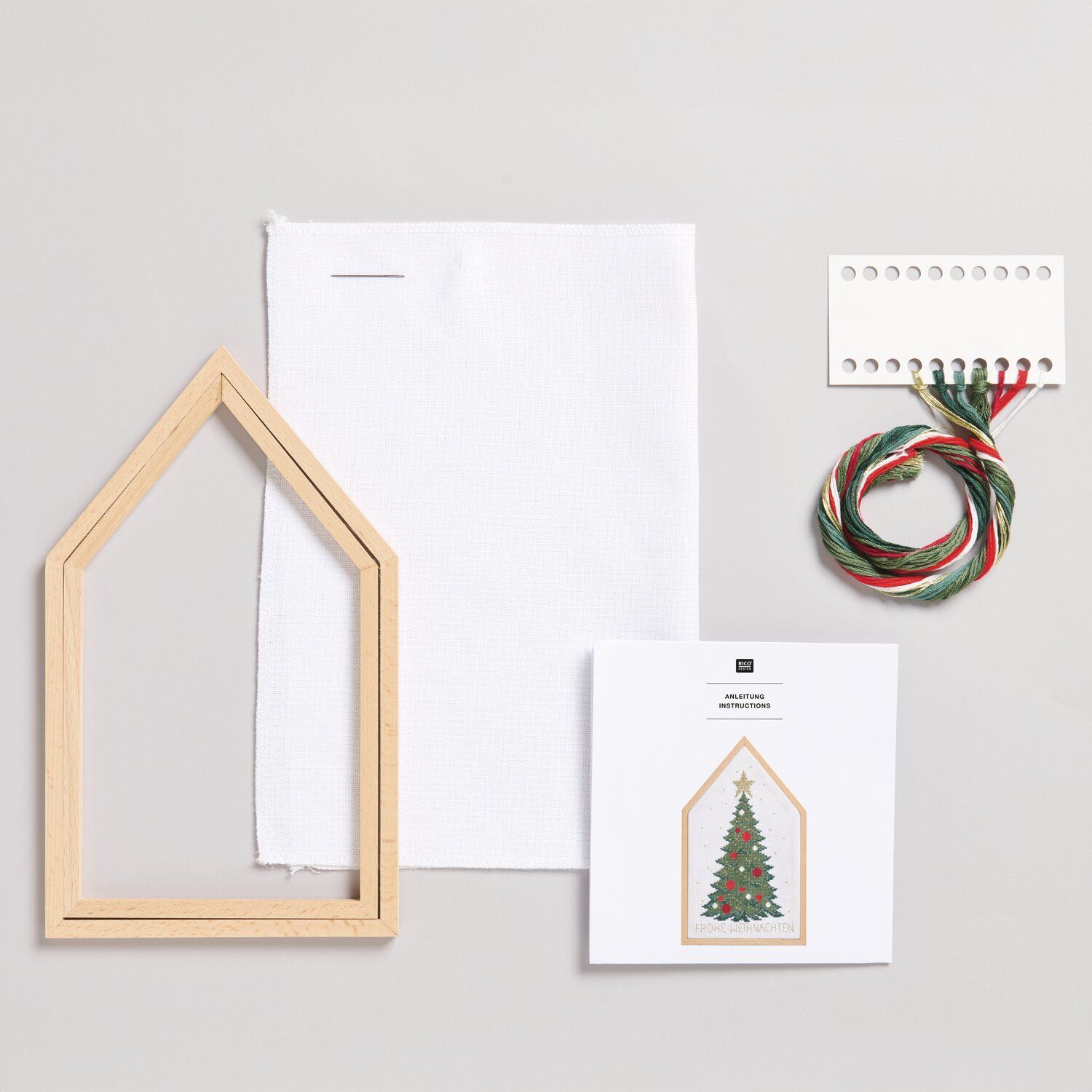 Borduurpakket kerstboom
