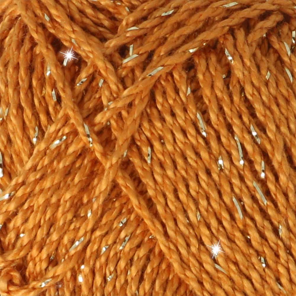 Scheepjes Catona Shine 383G Ginger Gold