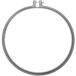 Borduurring kunststof grijs 25,4 cm