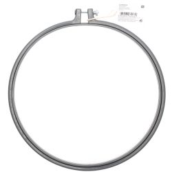 Borduurring kunststof grijs 25,4 cm