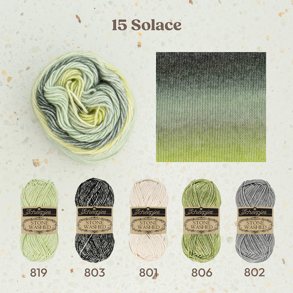 Stone Washed Flow XL 15 Solace