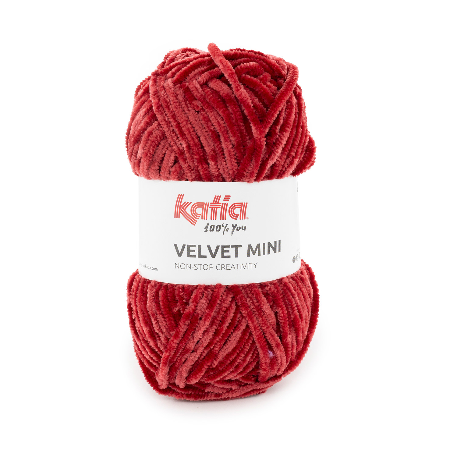Chenille Garen Velvet Mini 225 Rood