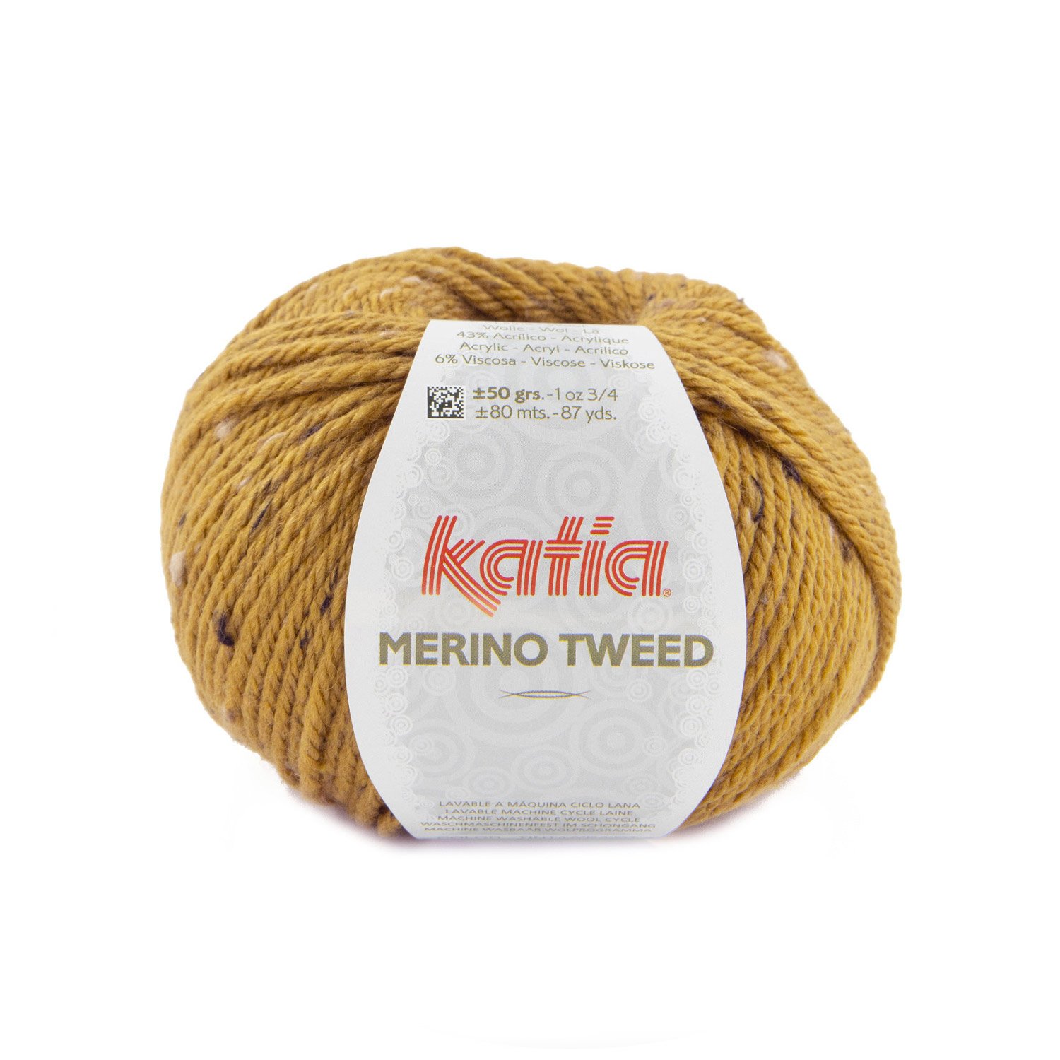 Merino Tweed Mosterd 318