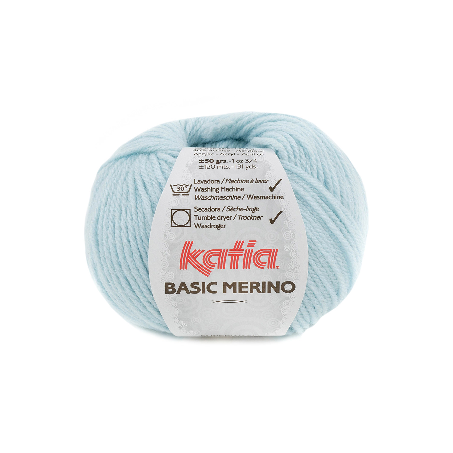Basic Merino Licht hemelsblauw 86