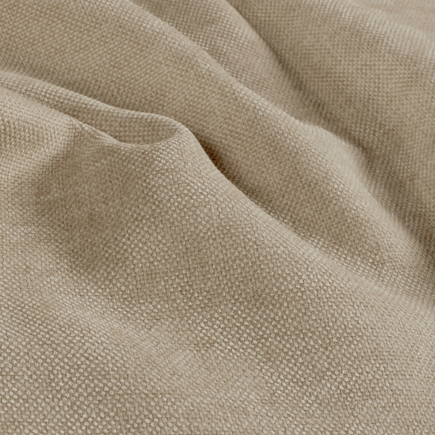 Nooteboom Chenille stof Beige 145 cm 100% Polyester Oeko-Tex
