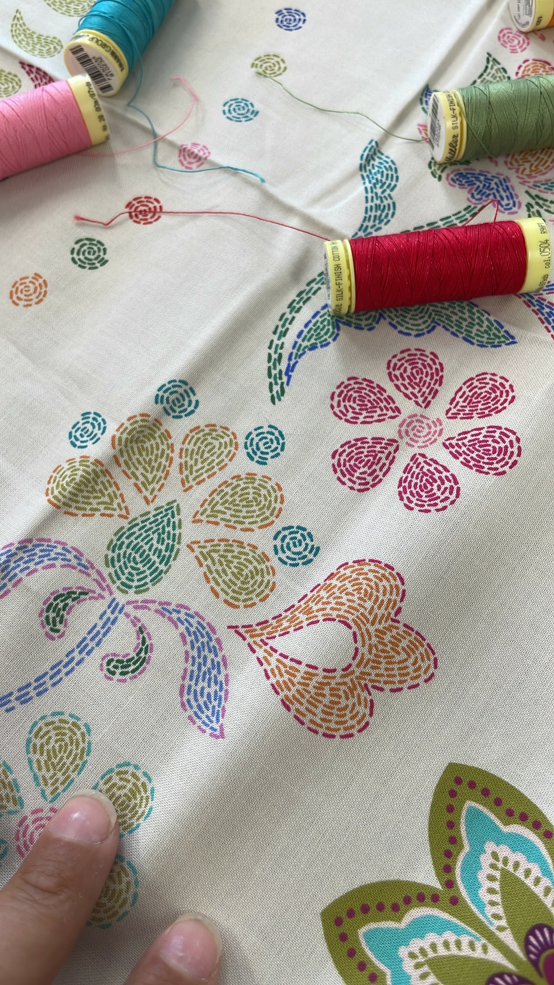 Lewis & Irene quiltpaneel Sambramha 145 cm 100% katoen