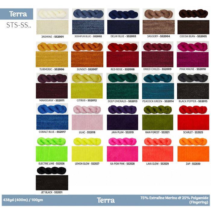 Symfonie Terra Solid SS2003 Delhi Blue